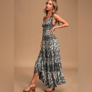 Free People Let’s Smock About It maxi dress.